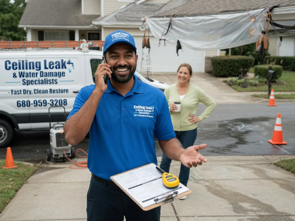 Ceiling Leak Cleanup Sudbury, MA FAQs